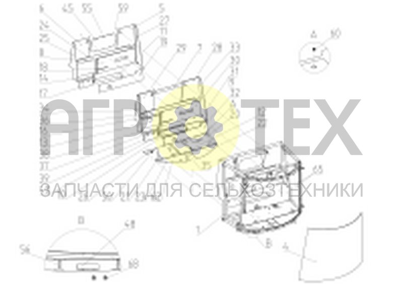 Чертеж Кабина (МРУ-2.01.500)